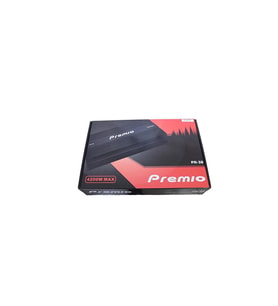 Premio PR-38 Amfi 4 Kanal Amfi 4*70W RMS 4200W Maksimum Güç (Siyah)