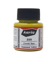 KARİN HAT MÜREKKEBİ ZIRNIK SARI 205 45ml.