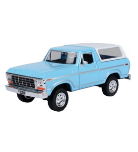 Ford Bronco Hard Top 1978 Model 1:24 Ölçekli (Mavi)