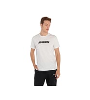 Hummel Elemental Logo Cotton Tee Erkek Günlük Tişört 911947-9001 Beyaz