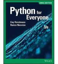 Python for Everyone 3rd Ed. Horstmann, Cay_ Necaise, Rance