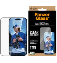 PanzerGlass iPhone 17 UWF Şeffaf Cam Ekran Koruyucu (Hizalama Aparatlı)