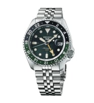 SEIKO 5 SPORTS GMT SSK035 PİLSİZ OTOMATİK SERAMİK BEZEL ÇELİK ERKEK KOL SAATİ
