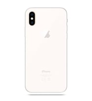 Apple iPhone XS Transparent Slim Case Mat Şeffaf