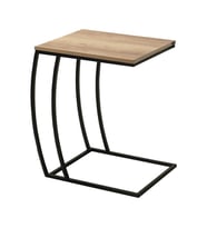 Adore Mobilya Profile C Sehpa - Açık Ceviz (Tori) 50x62x35 cm (GxYxD)