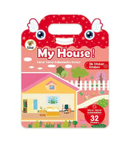Tekrar Kullanılabilen İlk Sticker Kitabım My House