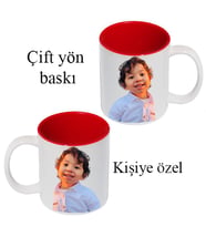Kişiye özel kupa bardak (Doğal Beyaz)