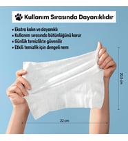 Köpekler ve Kediler için Evcil Hayvan Mendilleri, Nazik Bakım ve Temizlik Mendilleri, Patiler, Tüyler ve Yüz için Güvenli, Günlük Kullanıma Uygun, Parfümsüz ve Paraben İçermez, 50 Adet