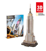 Cubic Fun National Geographic Serisi Empire State Binası 3D Puzzl