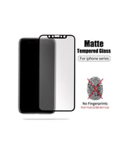 iPhone 8 Plus Mat Ekran Koruyucu Esnek Nano Seramik Cam Siyah