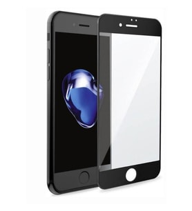 Iphone 8 Plus Uyumlu Seramik Nano Siyah Esnek Tam Full Kaplayan Kırılmaz Cam Ekran Koruyucu