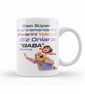 Babalar Günü Babaya Hediye 019 Kupa Bardak Porselen
