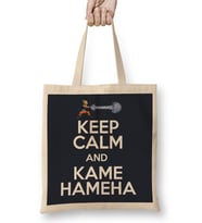 Dragon Ball Z Keep Calm And Kamehameha Bez Çanta Uzun Saplı