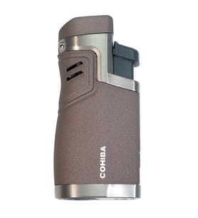 Cohiba 4 Torch Pürmüz Delici Kahverengi Metal Puro Çakmağı