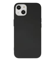 Pilelistore   iPhone 14 Plus Kılıf Nano içi Kadife Silikon - Siyah