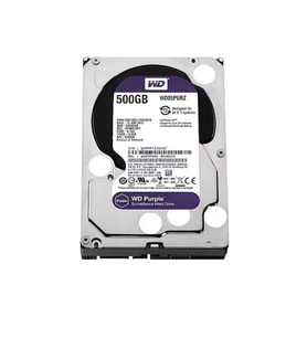 Wd 500Gb Purple WD500PURZ 3.5" 5400 RPM SATA 3 Harddisk