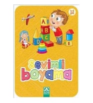 Sevimli Boyama (Sarı)
