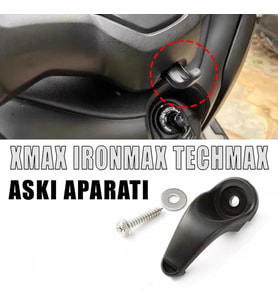 Xmax Ironmax Techmax 250/300 2018-2024 Poşet Asma Askı Aparatı Direksiyon Askı