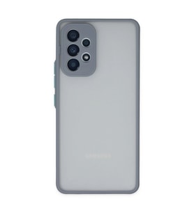 Samsung Galaxy A53 5g Kılıf Montreal Silikon Kapak - Gri