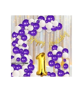 Çıtıpıtıstore Lüks Doğum Günü Balon Zincir Set