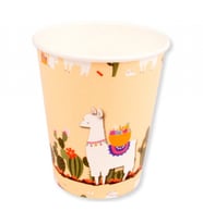 Bardak lama kaktüslü karton 8oz pk:8-