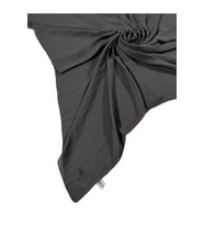 Mısırlı Eşarpları Aerobin Jazz ( Caz ) Eşarp 120x120 Cm (Füme)