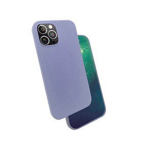 Apple Apple iPhone 11 Pro Max Kılıf Kadife Ultra Esnek İnce Camera Protected Velvet Case (Lila)