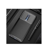 Oppo Reno Z Uyumlu Kılıf Zore Negro Silikon Kapak (Siyah)