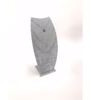 Süet kaplama Dubai model kolye standı 25x12 cm