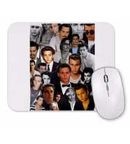 Johnny Depp Collage Mouse Pad