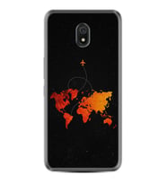 Xiaomi Redmi 8A 8 Pro 9C 9T 10C 11T Pro Kılıf Desenli Silikon İz Bırakan Uçak 1778