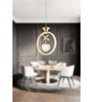 Eray Aydınlatma 1125-1 Gold Led Avize (Metal)