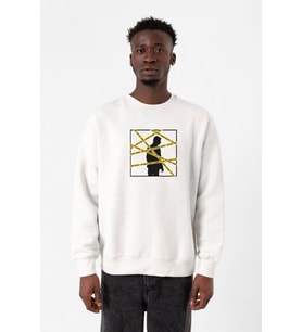 The Mentalist Crime Scene Tape Beyaz Erkek 2ip Sweatshirt