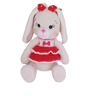 Tatlı Ayıcık Amigurumi Organik Oyuncak