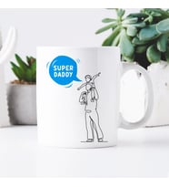 Father’s Day Gift, Supper Daddy, Mug for Dad, for Father of Boy, Best Father Mug, Mug For Daddy