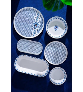 Acar Lavinia 27 Parça 6 Kişilik Yemek Takımı SR-07801
