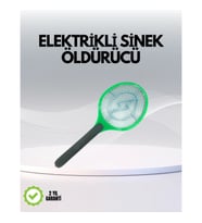 Mey İthalat® Taşınabilir Elektronik Sinek Kovucu Balkon, Bahçe ve Kamp İçin İdeal