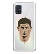 Samsung Galaxy A51 Uyumlu Steven Gerrard Tasarımlı Şeffaf Telefon Kılıfı
