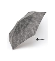 Kadın Siyah Desenli Kompakt Şemsiye Stormwear™ Teknolojisi ile