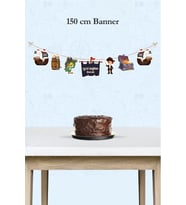 Korsan Temalı Büyük Banner *Kalın Kağıt 150cm