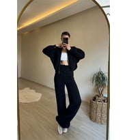 Kadın sweat eşofman ikili oversize takım DPNM018