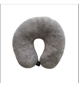 Periboia Gri Seyahat Boyun Yastığı Comfort Ortopedik Seyahat Yastığı (Çok Renkli)