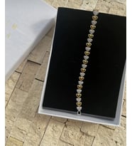 zirkon taşlı kalp bileklik