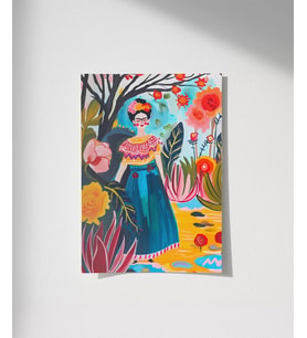 Çerçevesiz Poster Frida’nın Rüyası
