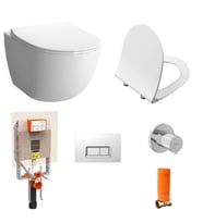 Vitra Sento Rim-ex Asma Klozet + VitrA Gömme Rezervuar 800-1868