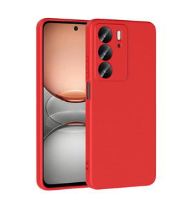 Realme C75 4g First Silikon - Kırmızı