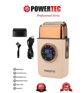 Powertec TR-750 Günlük Sakal Tıraş Makinesi