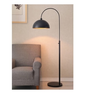 Rsylight Retro Metal Dekoratif Siyah Modern Dekoratif Lambader Köşe Lambası