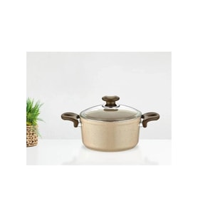 Safran Granit Derin Tencere 28 CM