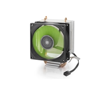 Cpu İşlemci Soğutucu 2 Bakır Borulu - Siyah ND2607